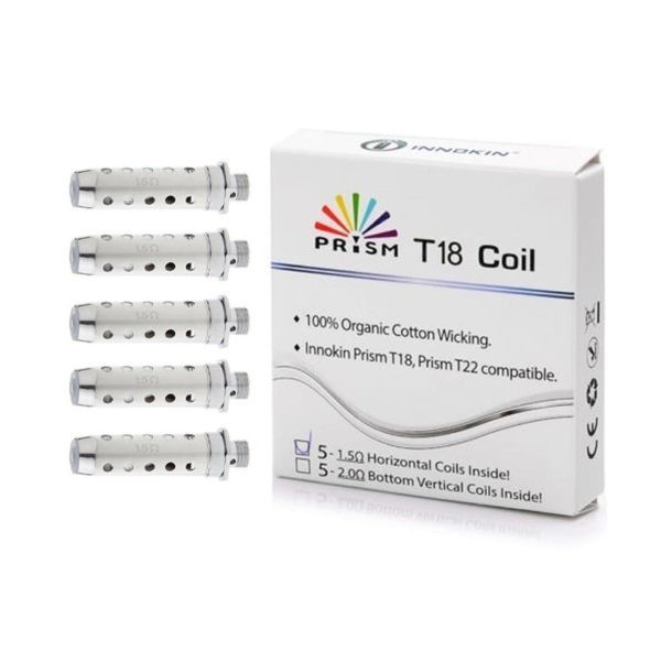 Innokin Endura Prism T18/T22 Coils (Pack of 5)